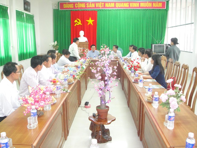 Đoàn đại biểu tỉnh Xiêng Khoảng
